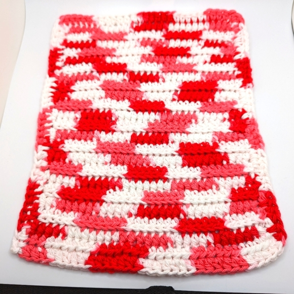 💞2/$20 HAND CRAFTED Crocheted All Purpse 100% Cottn Reusble Bath or Dish Cloths - Picture 2 of 7